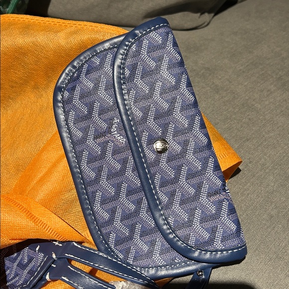 Blue Patterned Tote Bag - Picture 2 of 2